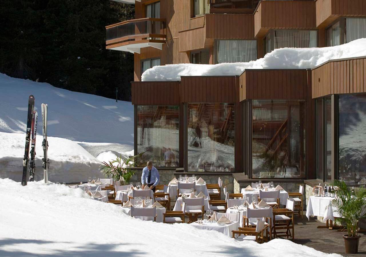 Residence Le Domaine Du Jardin Alpin - Courchevel 1850 Zewnętrze zdjęcie